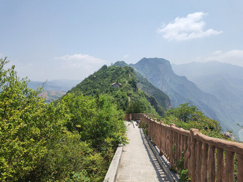 長江三峽巫峽三峽龍脊風(fēng)光