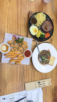 多樣美味西餐美食拼盤