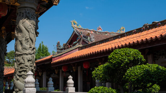 潮州古城開元寺古剎的莊嚴與寧靜