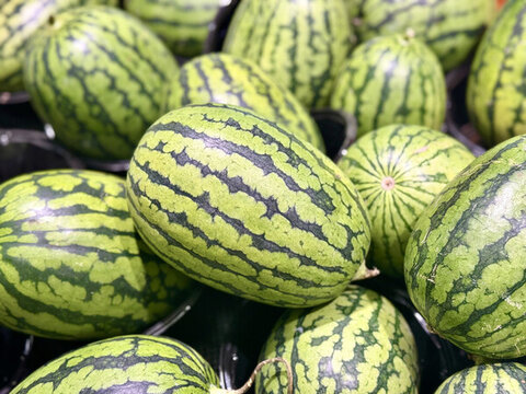 冰糖手撕小西瓜夏日新鮮水果