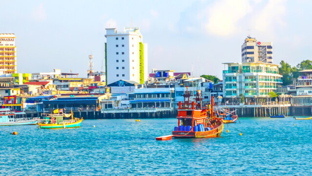 芭堤雅海灘海景