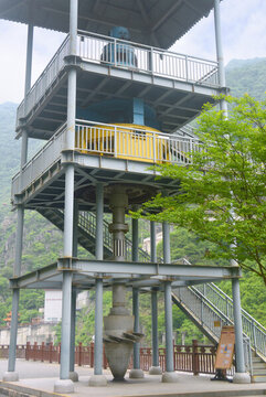 陜西漢中石門棧道石門水庫水輪發(fā)電機(jī)組
