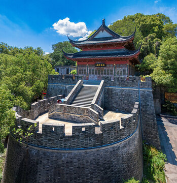 杭州市鼓樓景區(qū)風光
