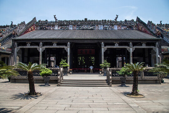 廣州陳家祠中式古建筑的典雅風(fēng)貌