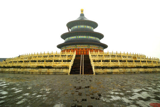 天壇古建筑莊嚴景觀