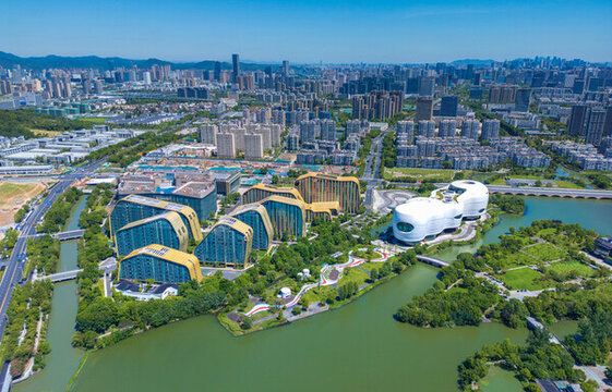 杭州市白馬湖動漫廣場城市環(huán)境