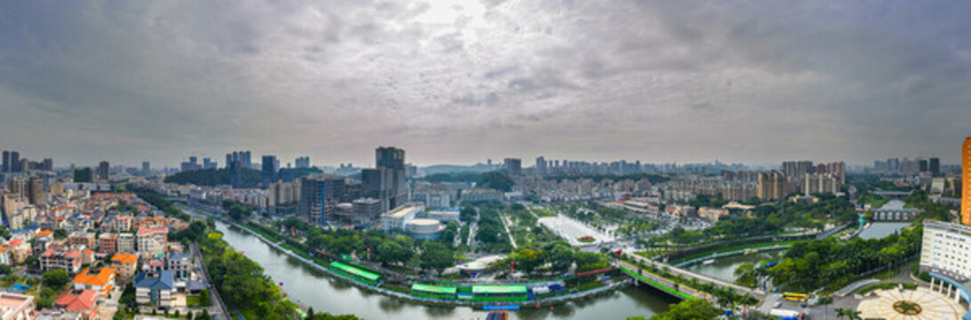 2025年深圳觀瀾河龍舟比賽全景圖