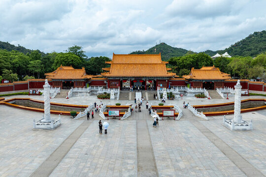 中國廣東珠海市圓明新園城市景觀