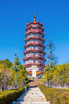 中國云南楚雄中國第一福塔
