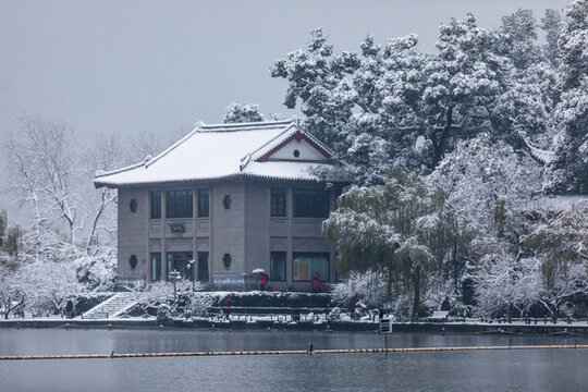 杭州孤山雪韻