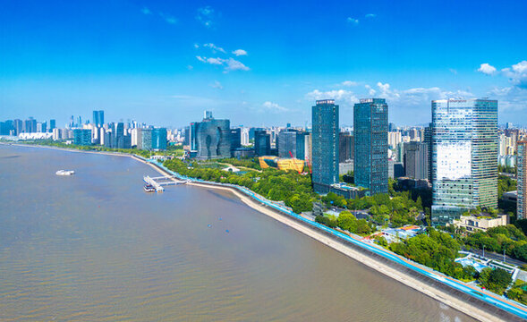 杭州市錢江龍濱江公園城市環(huán)境