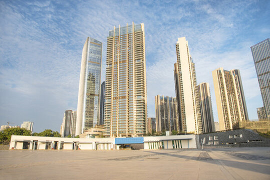 現(xiàn)代都市高樓景觀