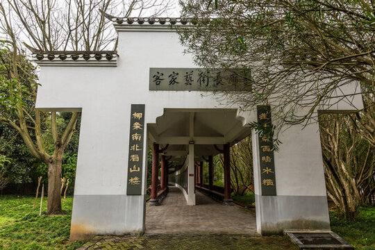 長廊文化長廊木制走廊