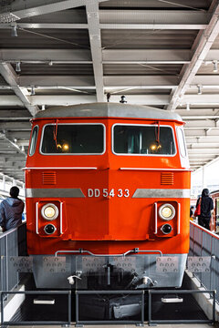 紅色火車頭展示