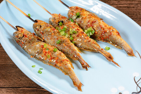 烤小黃魚
