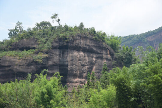 廣東韶關丹霞山旅游景區(qū)水上丹霞景點