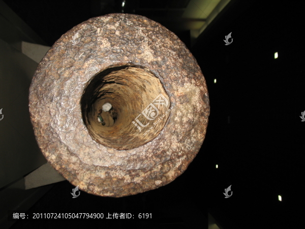 火炮正面圖