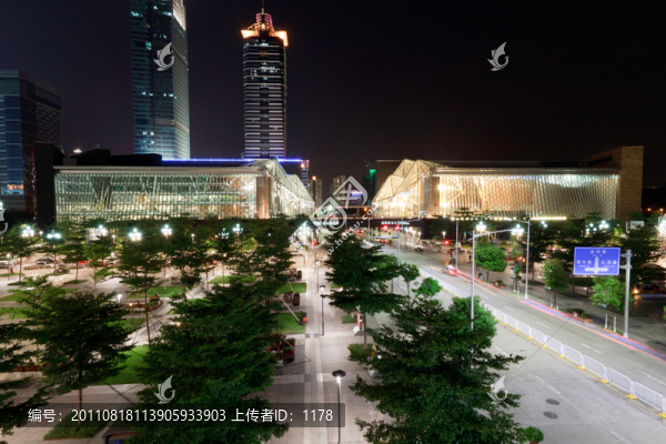 深圳音樂(lè)廳夜景