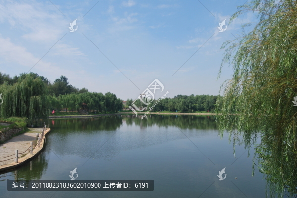圣水湖水景