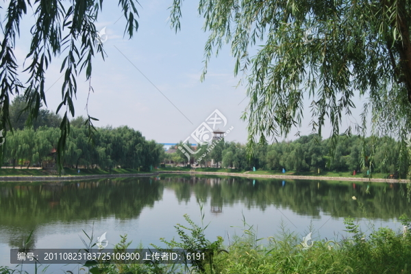 圣水湖美景