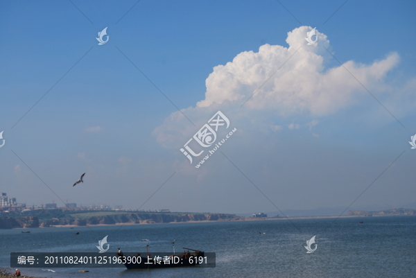 筆架山下海景
