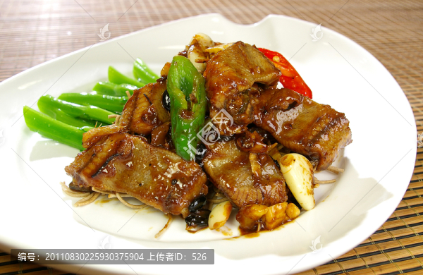 豉蒜爆炒黃鱔,豉汁黃鱔