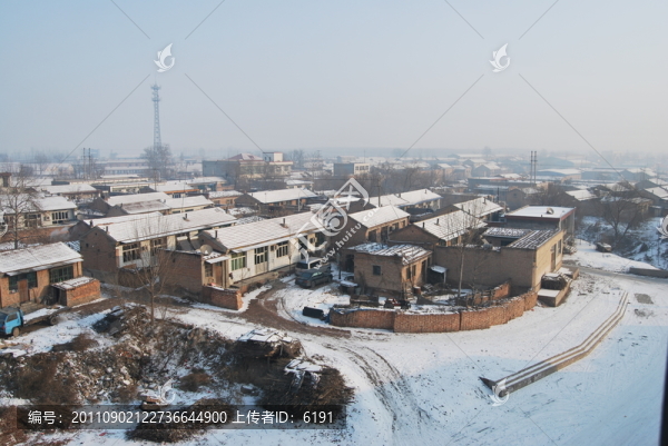鄉(xiāng)村雪景