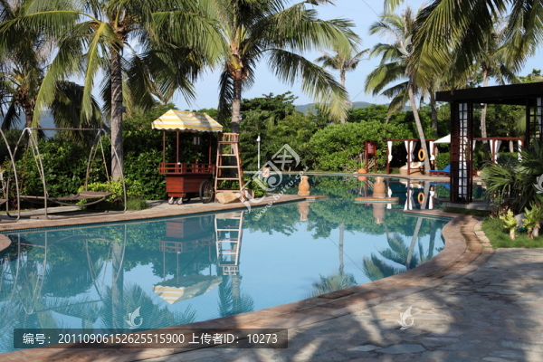 三亞酒店泳池