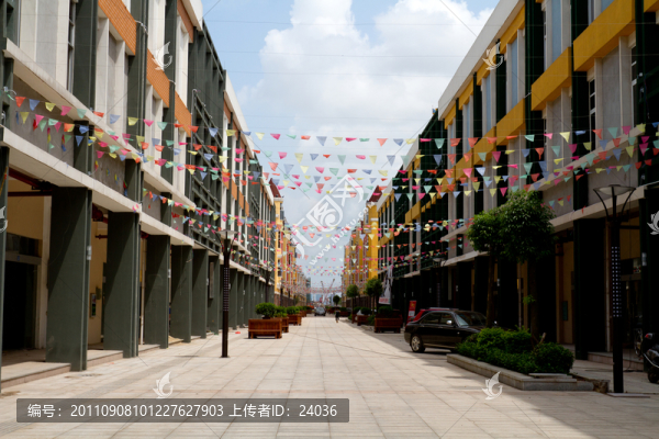 步行街街景