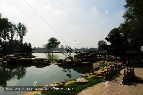 山西太原晉祠公園