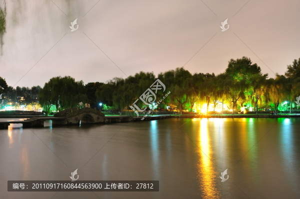 西湖夜景