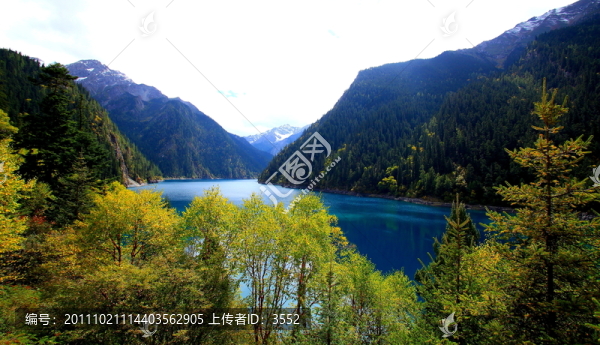 九寨溝風(fēng)光,長(zhǎng)海