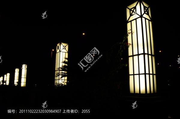 燈光,,燈火