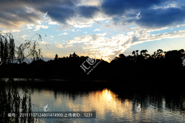 夕陽美景