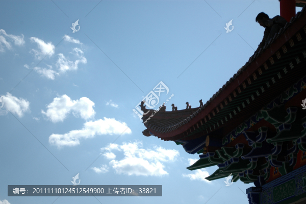 古建筑房檐