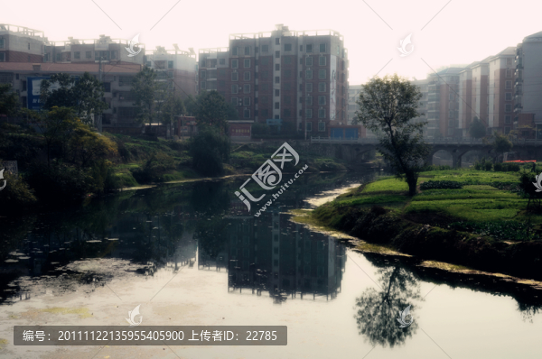 漣水,人家