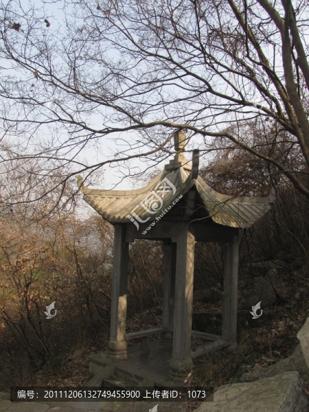 瑯琊山雙泉亭之秋
