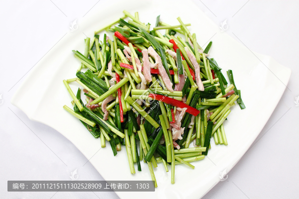 藜蒿臘肉