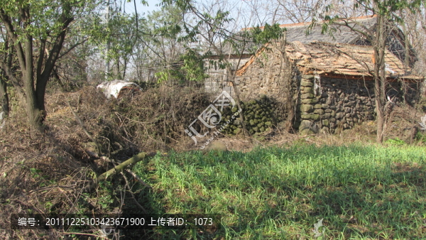 山區(qū)民居,石頭,石屋,火山石,安徽來安