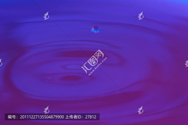 水滴,波紋