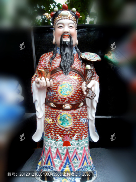 財(cái)神,陶瓷