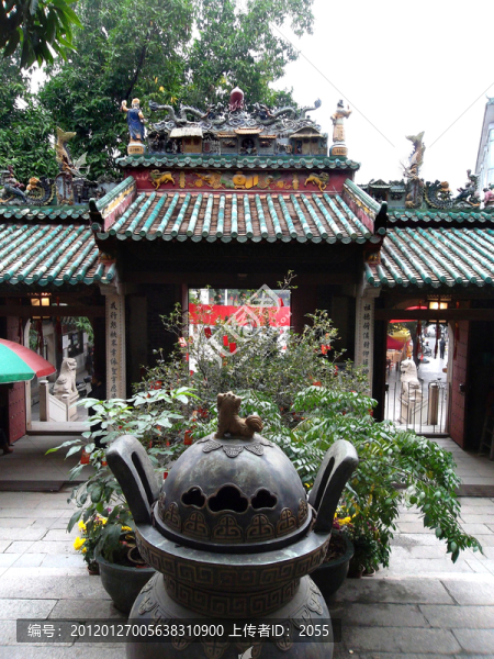 順德十景,鳳嶺朝暉,西山廟