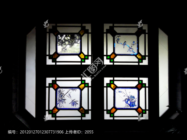 彩窗,窗花,花窗
