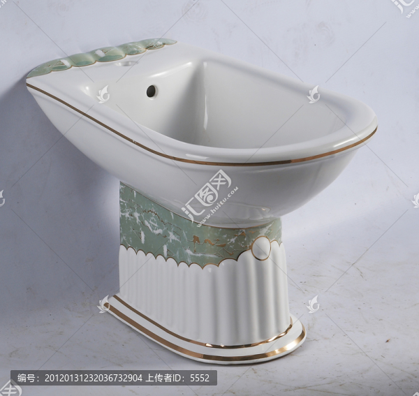 綠石紋婦洗器