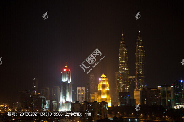 吉隆坡夜色