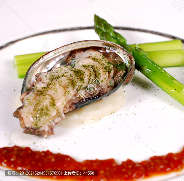 鐵板燒,鮑魚