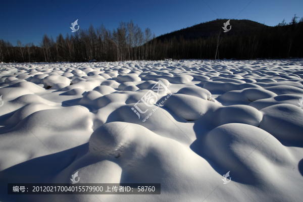 大興安嶺濕地雪包