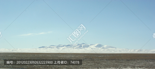 高原雪山