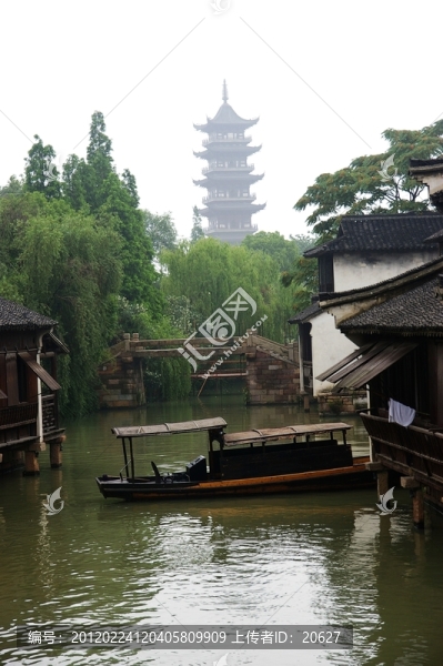 浙江烏鎮(zhèn)西柵風光