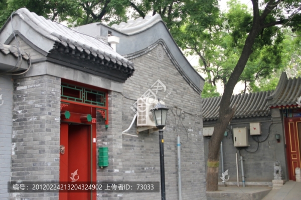 北京胡同的建筑裝飾